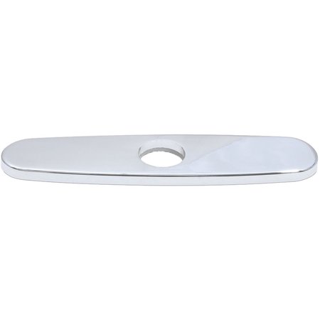 Novatto 10-inch Kitchen Faucet Deck Plate, Chrome D1-CH